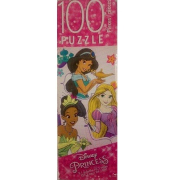 3 Disney Princess's 100 Piece Puzzles - Cinderella * Ariel * Jasmine & Rapunzel - Picture 2 of 8